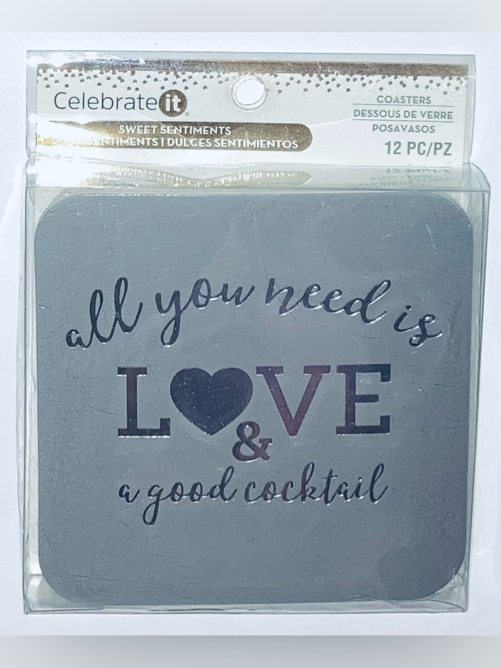 Celebrate It Love Coasters - NEW!